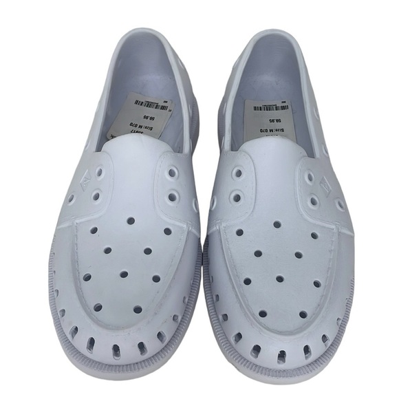 Sperry Top-Sider Shoes Women's 7 White Authentic Original Float Boat Non-Marking - Picture 3 of 13